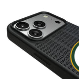 Green Bay Packers Text Backdrop MagSafe Compatible Phone Case for Apple iPhone