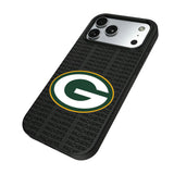 Green Bay Packers Text Backdrop MagSafe Compatible Phone Case for Apple iPhone