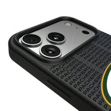 Green Bay Packers Text Backdrop MagSafe Compatible Phone Case for Apple iPhone