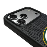 Green Bay Packers Text Backdrop MagSafe Compatible Phone Case for Apple iPhone