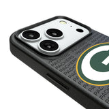 Green Bay Packers Text Backdrop MagSafe Compatible Phone Case for Apple iPhone