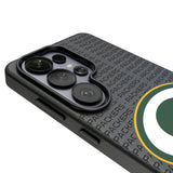 Green Bay Packers Text Backdrop MagSafe Compatible Phone Case for Samsung Galaxy 26 Series