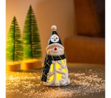 Pittsburgh Steelers Statue 8 Inch LED Snowman