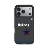 Houston Astros 1975-1981 - Cooperstown Collection Linen Bump Phone Case for Apple iPhone