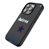 Houston Astros 1975-1981 - Cooperstown Collection Linen Bump Phone Case for Apple iPhone