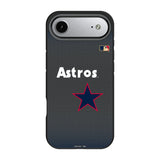 Houston Astros 1975-1981 - Cooperstown Collection Linen Bump Phone Case for Apple iPhone