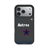 Houston Astros 1975-1981 - Cooperstown Collection Linen Bump Phone Case for Apple iPhone