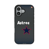 Houston Astros 1975-1981 - Cooperstown Collection Linen Bump Phone Case for Apple iPhone