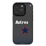 Houston Astros 1975-1981 - Cooperstown Collection Linen Bump Phone Case for Apple iPhone