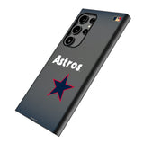 Houston Astros 1975-1981 - Cooperstown Collection Linen MagSafe Compatible Phone Case for Samsung Galaxy