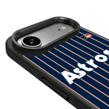 Houston Astros 1975-1981 - Cooperstown Collection Pinstripe Bump Phone Case for Apple iPhone