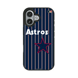 Houston Astros 1975-1981 - Cooperstown Collection Pinstripe Bump Phone Case