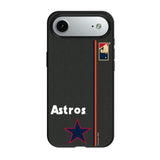 Houston Astros 1975-1981 - Cooperstown Collection Sidebar MagSafe Compatible Phone Case for Apple iPhone