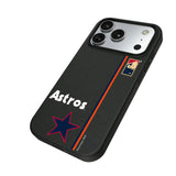 Houston Astros 1975-1981 - Cooperstown Collection Sidebar MagSafe Compatible Phone Case for Apple iPhone