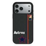 Houston Astros 1975-1981 - Cooperstown Collection Sidebar MagSafe Compatible Phone Case for Apple iPhone