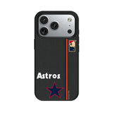 Houston Astros 1975-1981 - Cooperstown Collection Sidebar MagSafe Compatible Phone Case for Apple iPhone