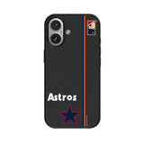 Houston Astros 1975-1981 - Cooperstown Collection Sidebar MagSafe Compatible Phone Case for Apple iPhone