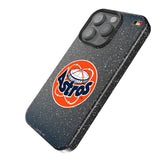 Houston Astros 1977-1993 - Cooperstown Collection Linen Black Bling Phone Case for Apple iPhone