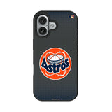 Houston Astros 1977-1993 - Cooperstown Collection Linen Bump Phone Case for Apple iPhone