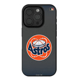 Houston Astros 1977-1993 - Cooperstown Collection Linen Bump Phone Case for Apple iPhone
