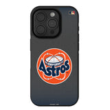 Houston Astros 1977-1993 - Cooperstown Collection Linen Bump Phone Case for Apple iPhone