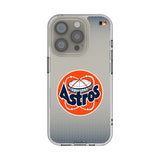 Houston Astros 1977-1993 - Cooperstown Collection Linen Clear Phone Case for Apple iPhone