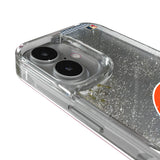 Houston Astros 1977-1993 - Cooperstown Collection Linen Glitter Phone Case for Apple iPhone