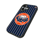 Houston Astros 1977-1993 - Cooperstown Collection Pinstripe Bump Phone Case for Apple iPhone