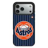 Houston Astros 1977-1993 - Cooperstown Collection Pinstripe Bump Phone Case for Apple iPhone