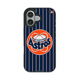 Houston Astros 1977-1993 - Cooperstown Collection Pinstripe Bump Phone Case for Apple iPhone