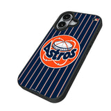Houston Astros 1977-1993 - Cooperstown Collection Pinstripe Bump Phone Case for Apple iPhone