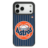 Houston Astros 1977-1993 - Cooperstown Collection Pinstripe Bump Phone Case for Apple iPhone