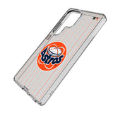 Houston Astros 1977-1993 - Cooperstown Collection Pinstripe Clear Phone Case for Samsung Galaxy