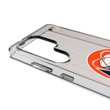 Houston Astros 1977-1993 - Cooperstown Collection Pinstripe Clear Phone Case for Samsung Galaxy