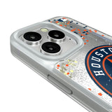 Houston Astros Confetti Glitter Phone Case for Apple iPhone