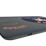 Houston Astros Linen 15-Watt Wireless Charger and Mouse Pad