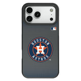 Houston Astros Linen Bump Phone Case for Apple iPhone