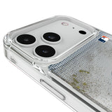 Houston Astros Linen Glitter Phone Case for Apple iPhone