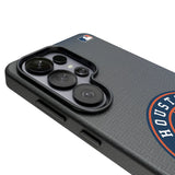 Houston Astros Linen MagSafe Compatible Phone Case for Samsung Galaxy