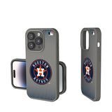 Houston Astros Linen Soft Touch Phone Case for Apple iPhone