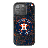 Houston Astros Paisley Black Bling Phone Case for Apple iPhone