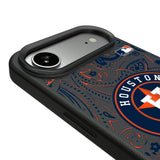 Houston Astros Paisley MagSafe Compatible Phone Case for Apple iPhone