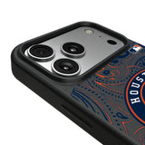 Houston Astros Paisley MagSafe Compatible Phone Case for Apple iPhone