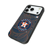 Houston Astros Paisley MagSafe Compatible Phone Case for Apple iPhone