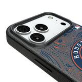 Houston Astros Paisley MagSafe Compatible Phone Case for Apple iPhone