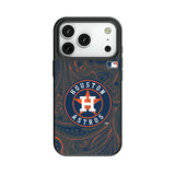 Houston Astros Paisley MagSafe Compatible Phone Case for Apple iPhone