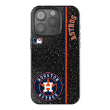 Houston Astros Sidebar Black Bling Phone Case for Apple iPhone