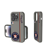 Houston Astros Sidebar Soft Touch Phone Case for Apple iPhone