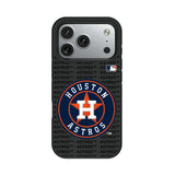 Houston Astros Text Backdrop Bump Phone Case for Apple iPhone