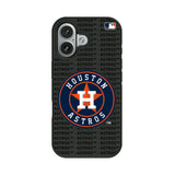 Houston Astros Text Backdrop Bump Phone Case for Apple iPhone